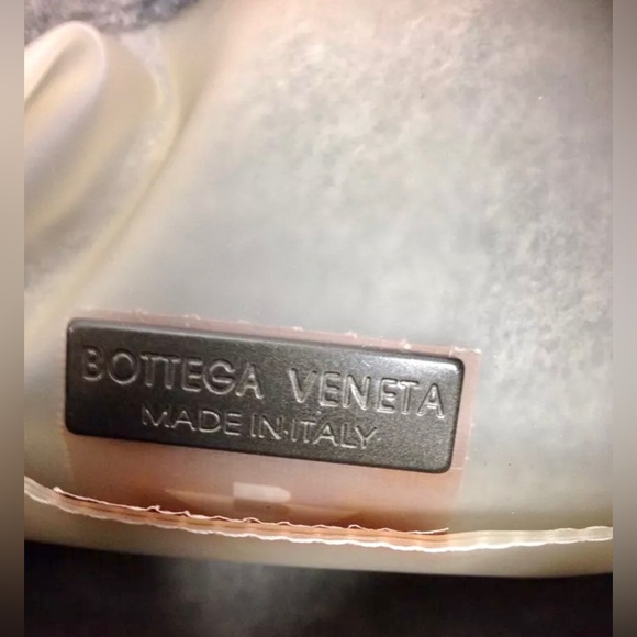 😍 BOTTEGA VENETA *VINTAGE* DESIGNER GREY PRINTED CASHMERE WOOL SHOULDER BAG! 🤩 - Picture 2 of 8